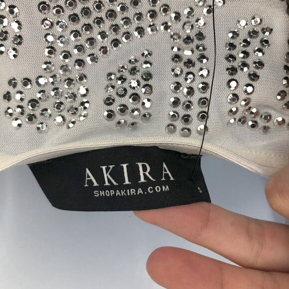 AKIRA Rhinestone Dress Size Small (Brand New) - Picture 6 of 6